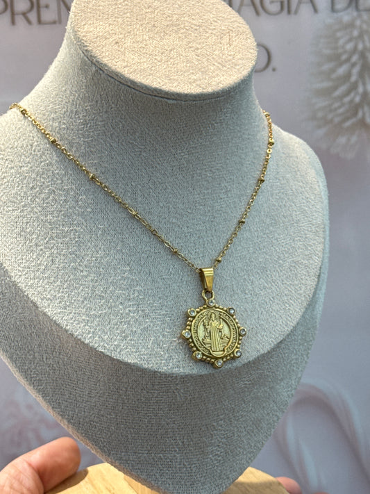 St Benito necklace