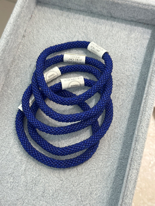 THE ORIGINAL ROLL-ON®️ BRACELETS (FOR MEN)- Royal blue
