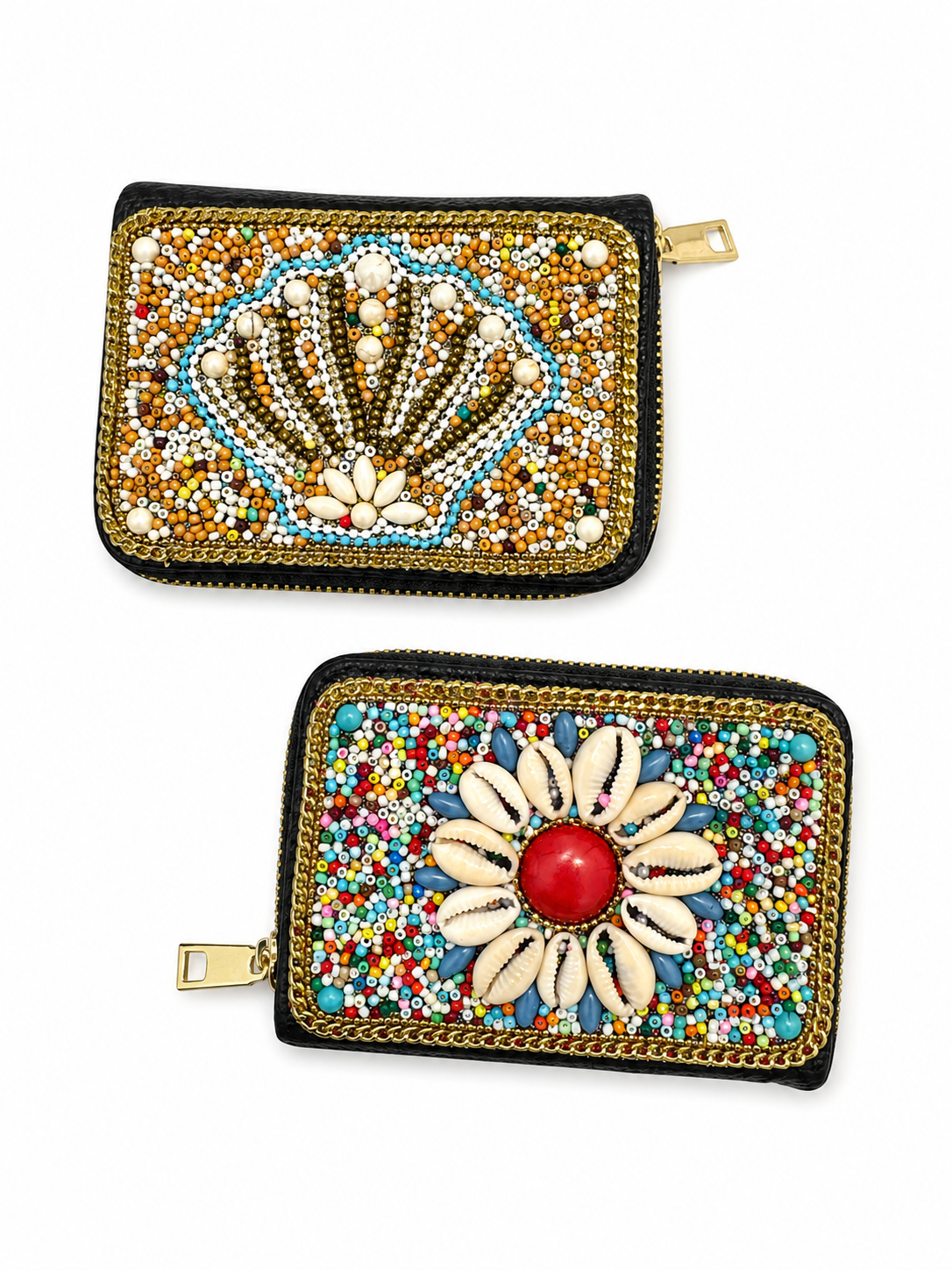 Beaded wallet
