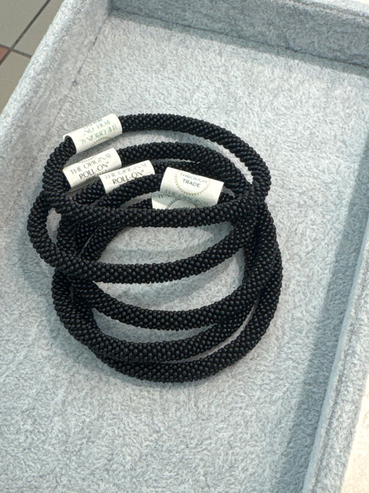 THE ORIGINAL ROLL-ON®️ BRACELETS (FOR MEN)- black matte
