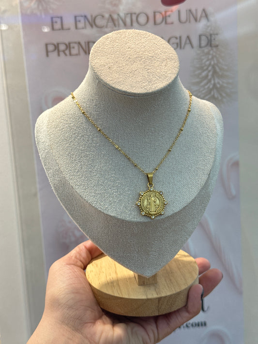 St Benito necklace
