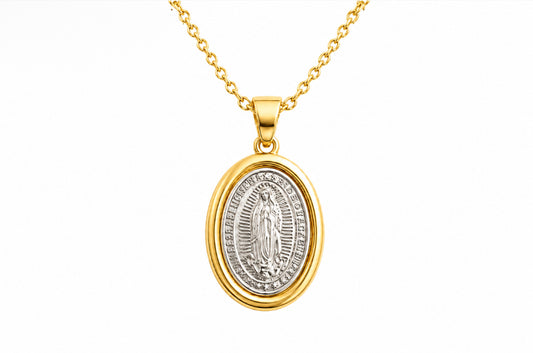 Virgen Guadalupe necklace