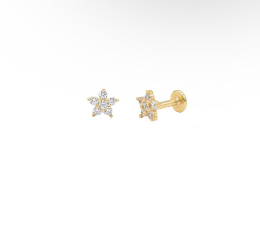 Baby clover earrings 925