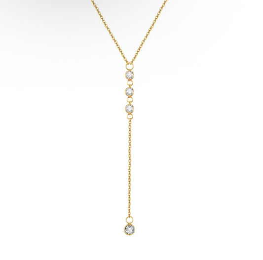 Daniela lariat necklace