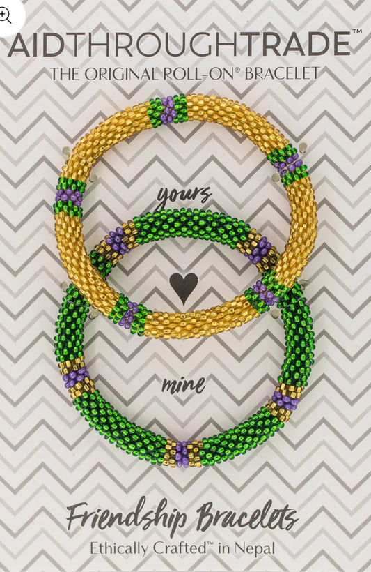 Mardigras- Friendship Bracelet