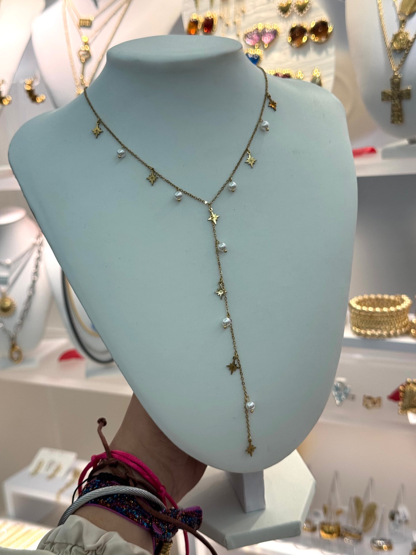 Lissandra Lariat necklace