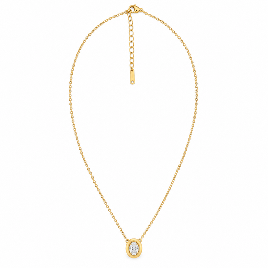 Wild diamond necklace