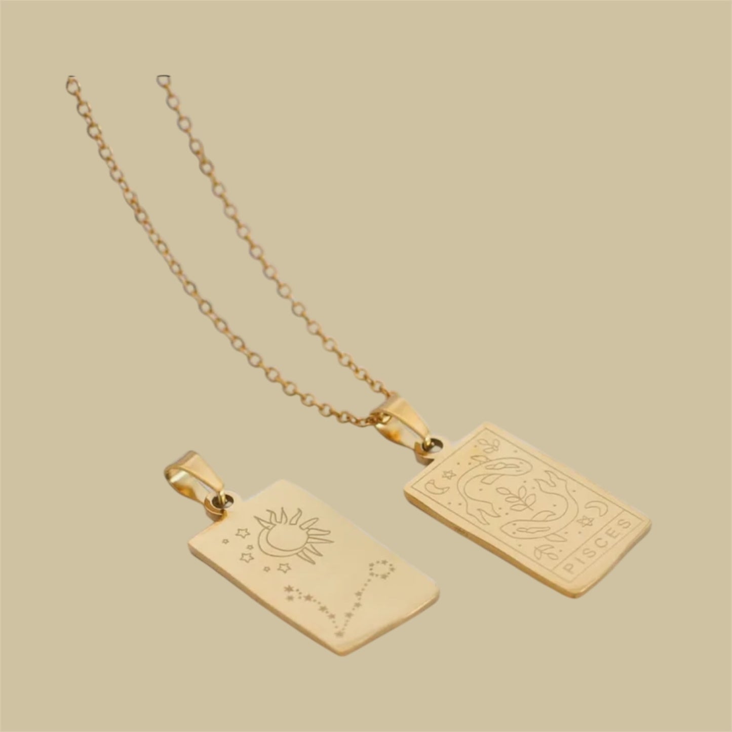 Signo zodiacal necklace
