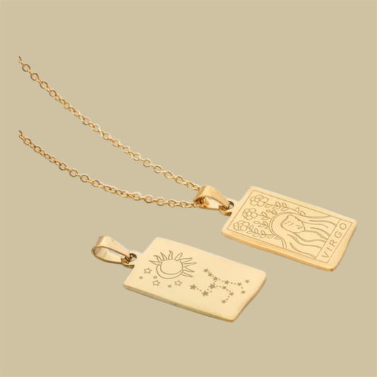 Signo zodiacal necklace