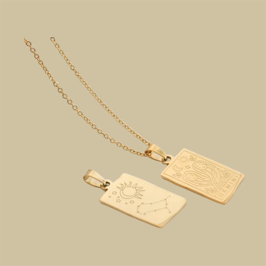 Signo zodiacal necklace