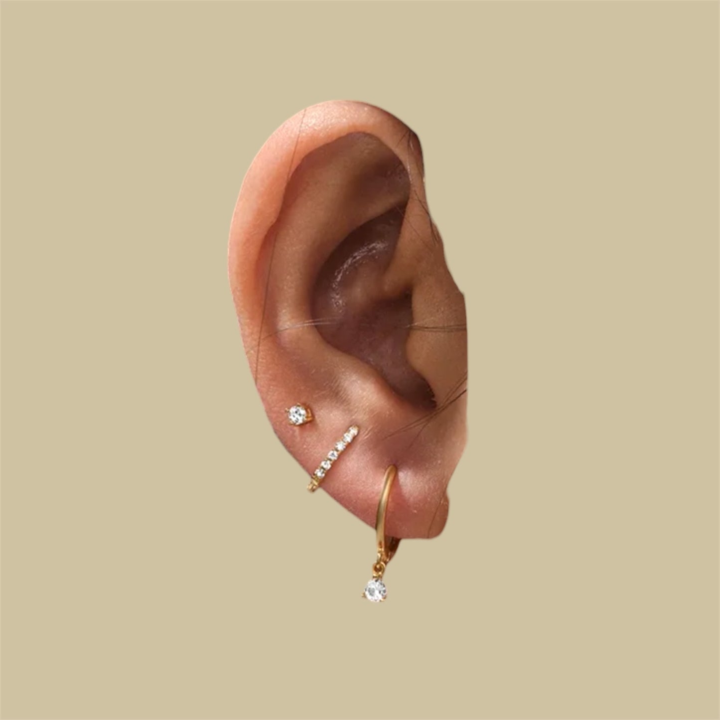 Trio piercings #3