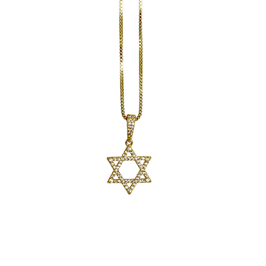 David star necklace