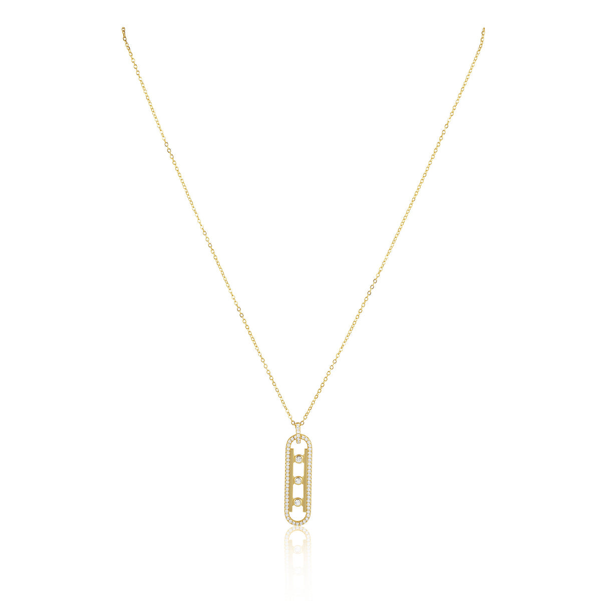 Scott clip necklace