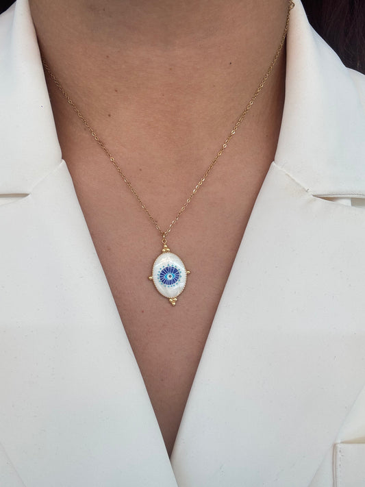 Ojito turno necklace