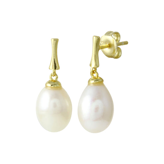 Dangle pearl earrings 925