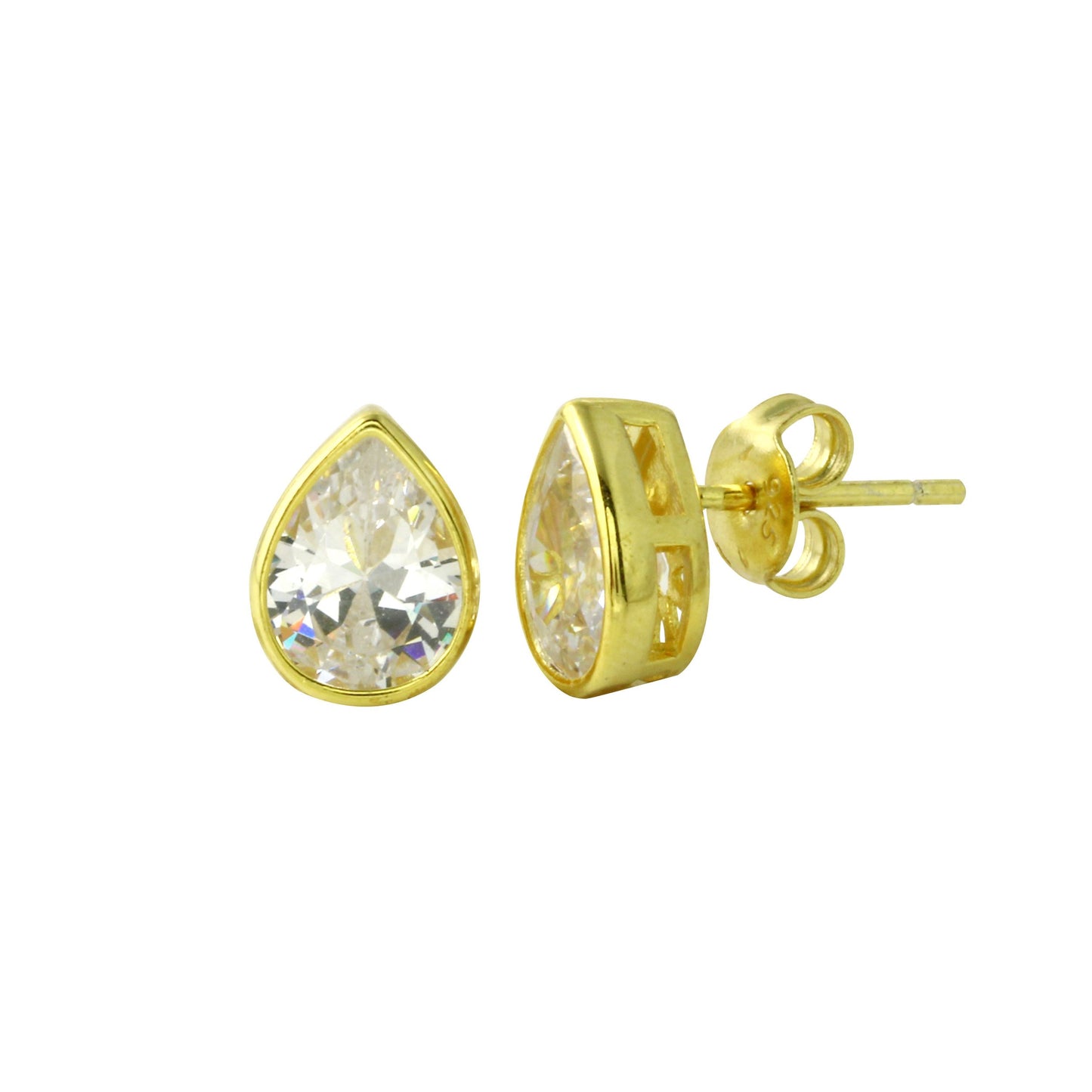 Water drop earrings 925