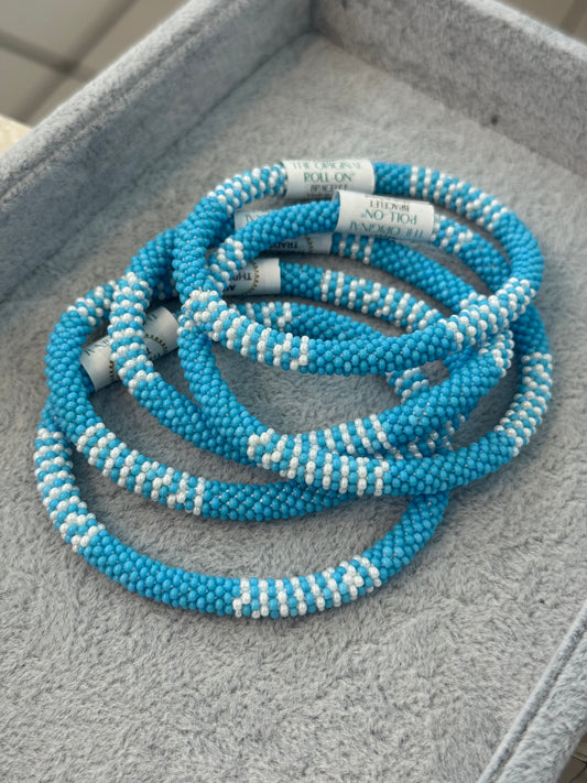 THE ORIGINAL ROLL-ON®️ BRACELETS (FOR MEN)- light blue