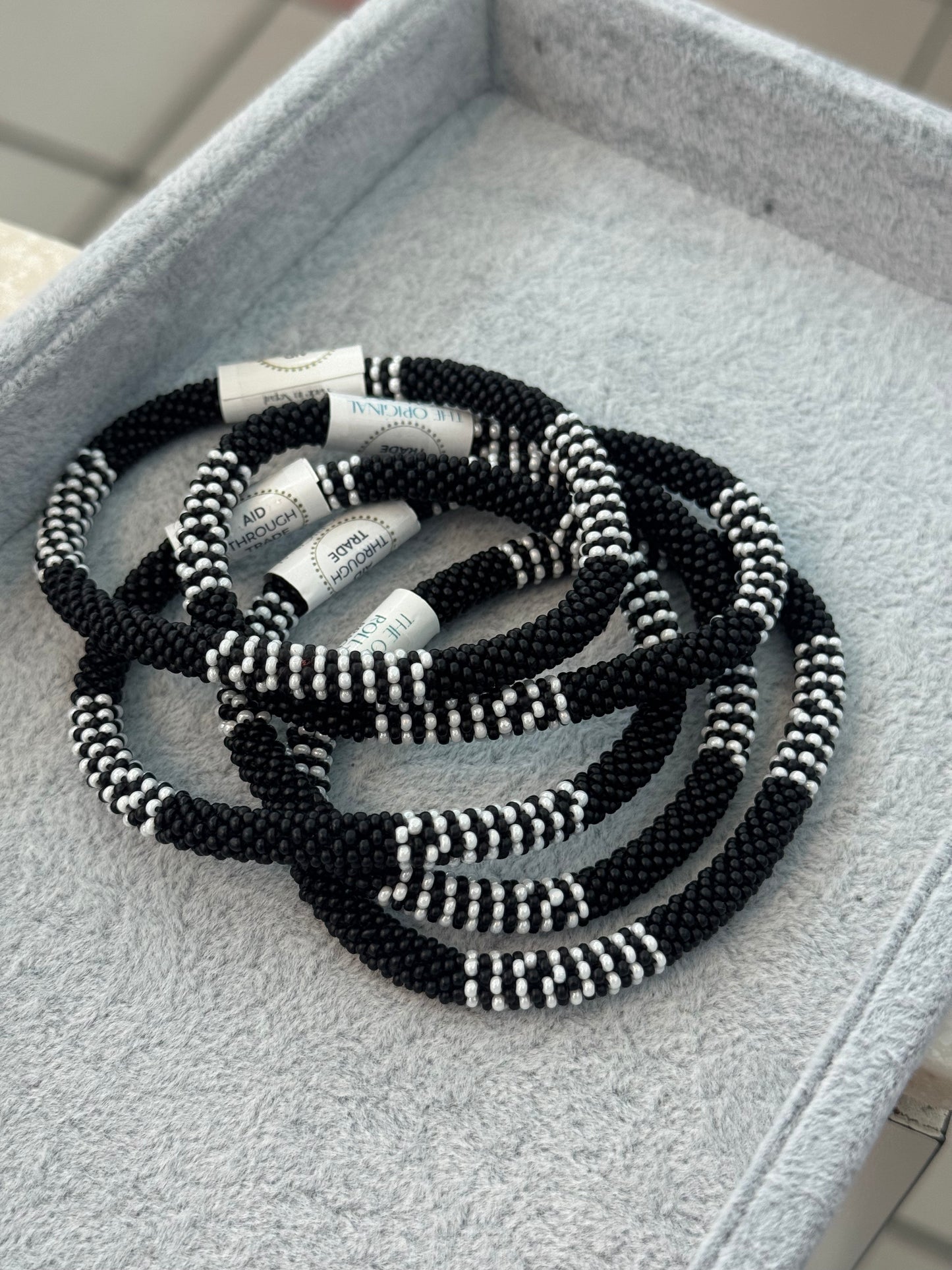 THE ORIGINAL ROLL-ON®️ BRACELETS (FOR MEN)- black