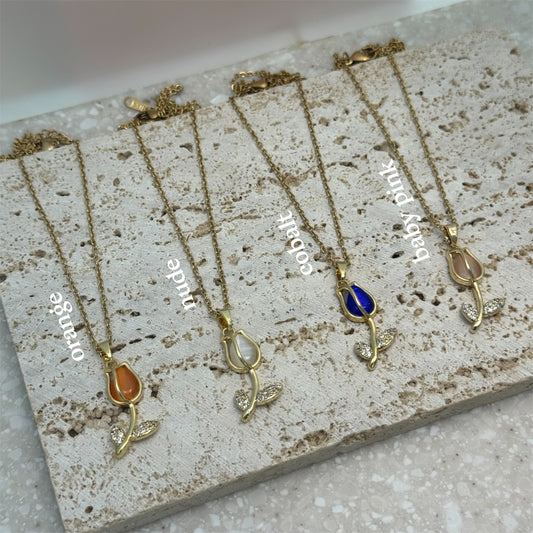 Tulipan necklace