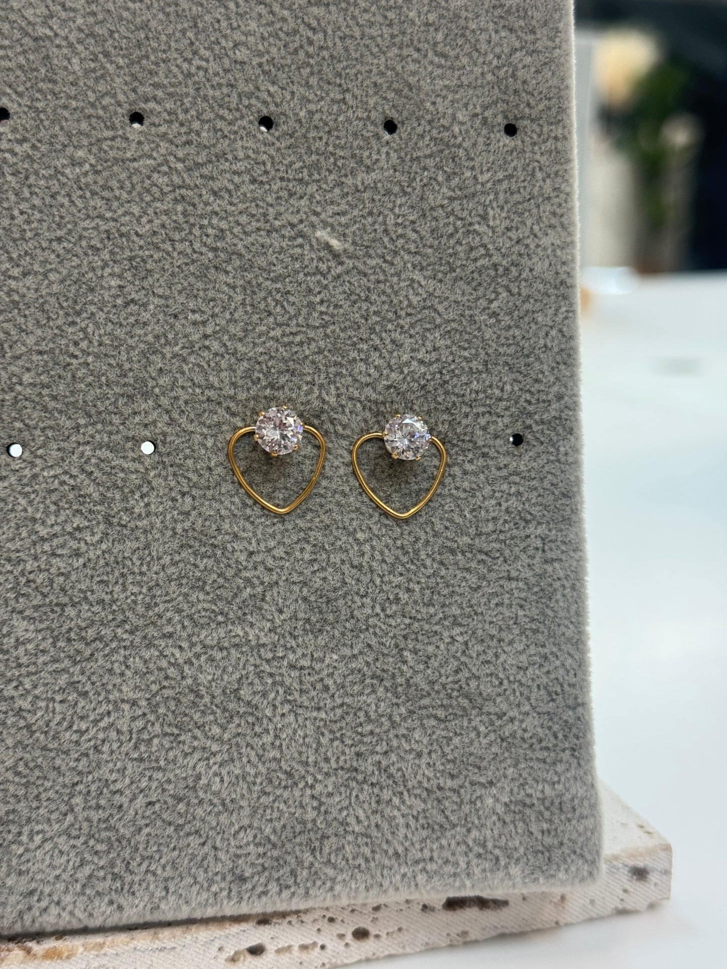 Sweet heart earrings