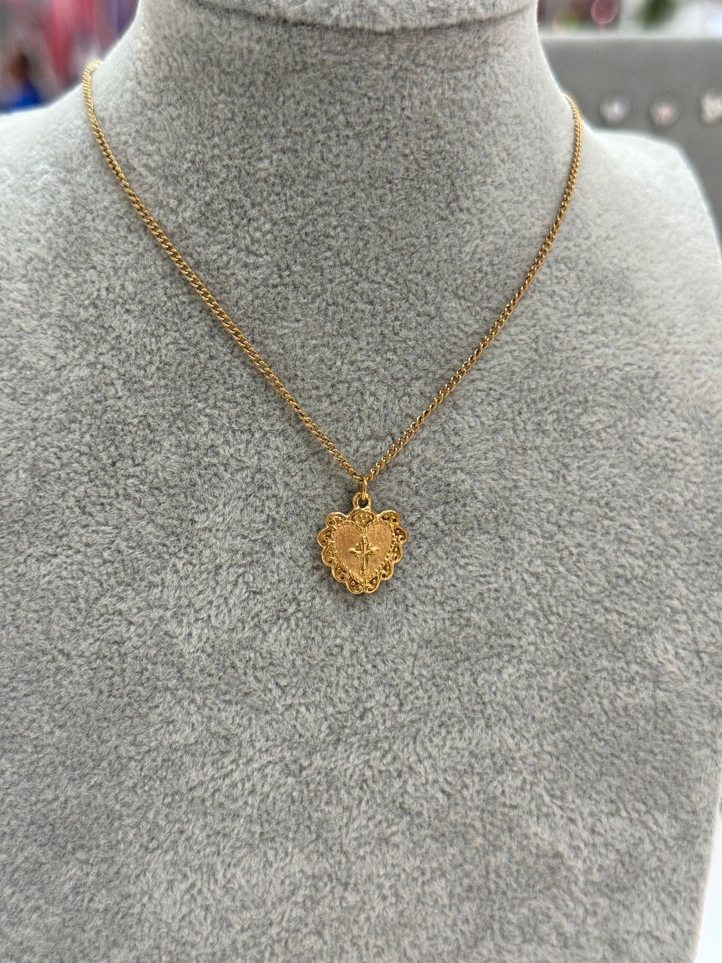 Amor de fé necklace
