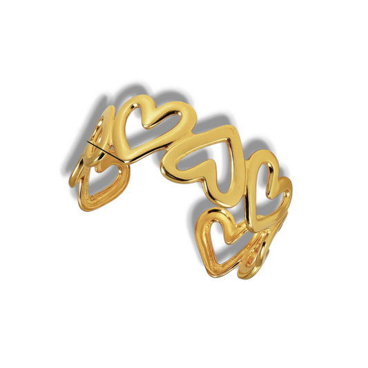 Corazoncitos cuff bracelet