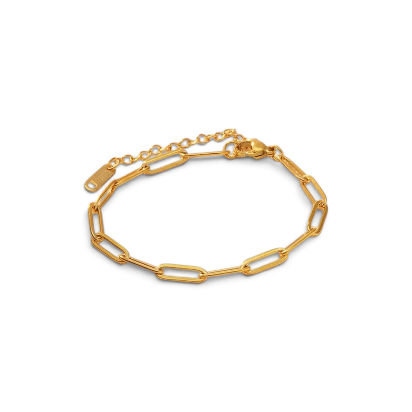 Paper clip bracelet
