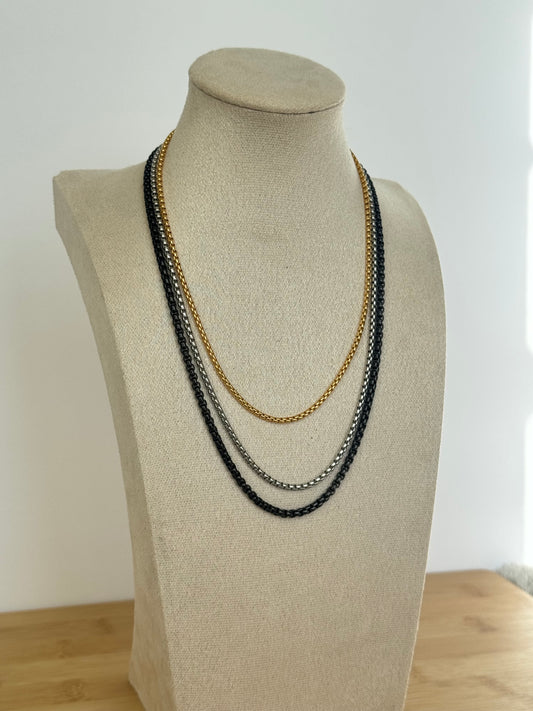 3 tonos necklace