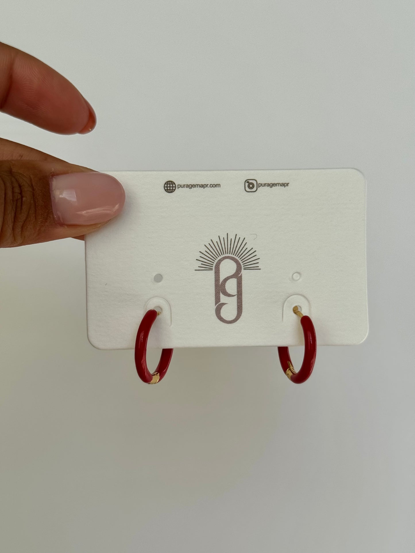 Whity earrings