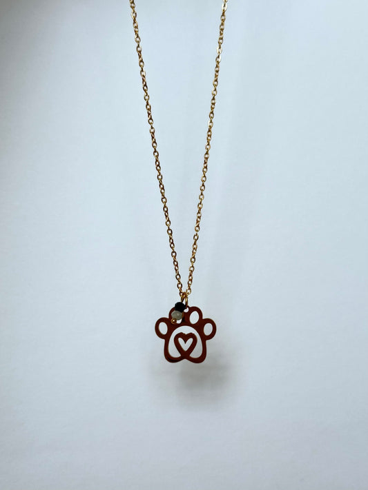 Huella de amor necklace