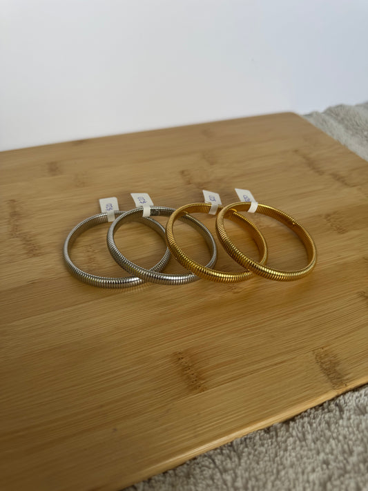 Snake bangle bracelet