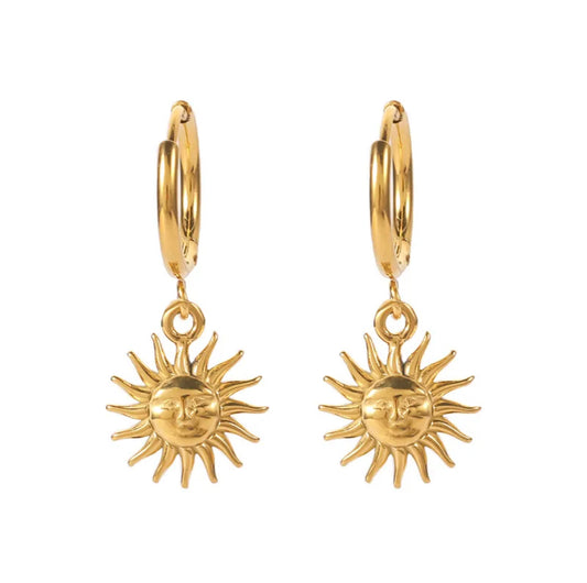 Happy sun earrings
