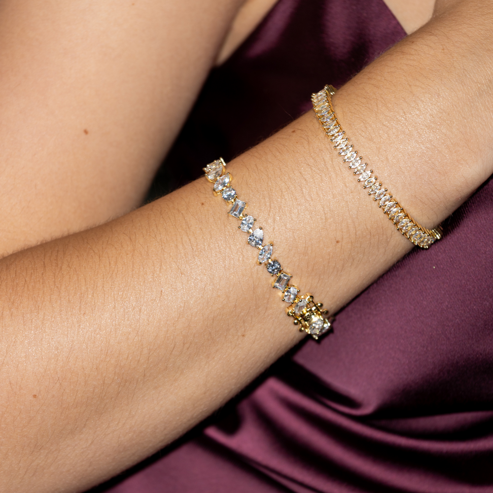 Candie tennis bracelet