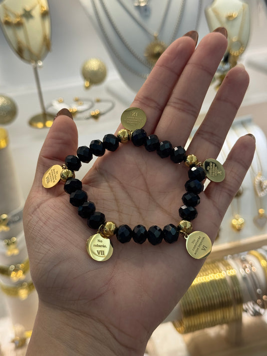 Diez mandamientos bracelet