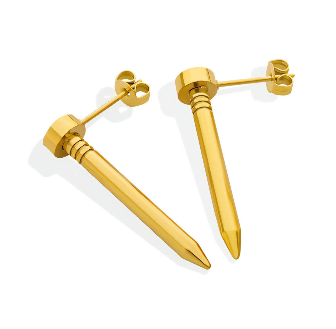 Screw earrings