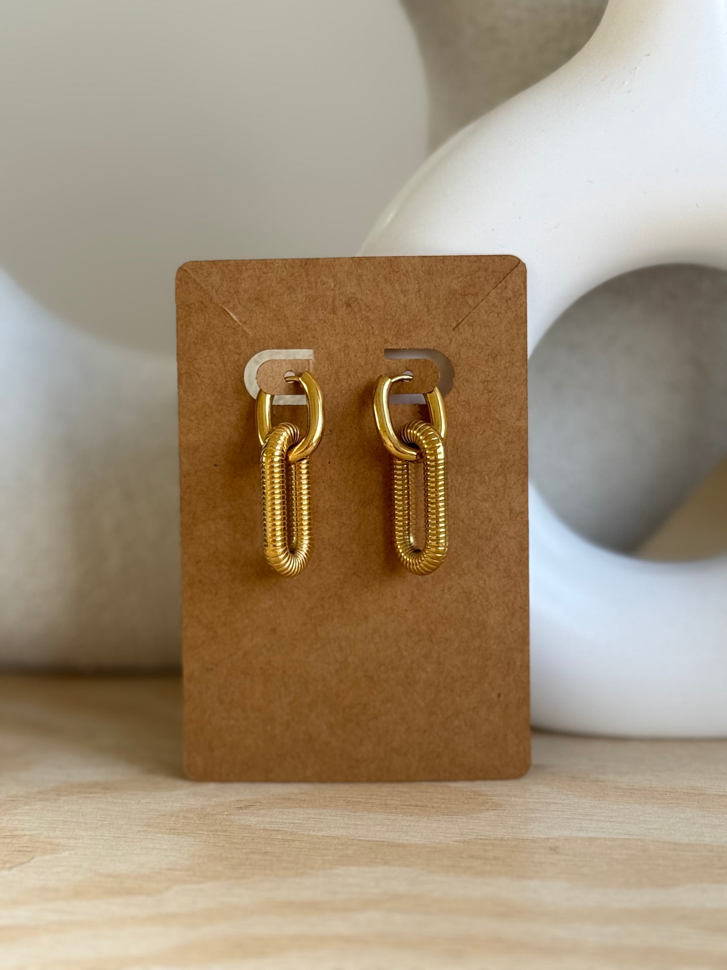 Chains earrings