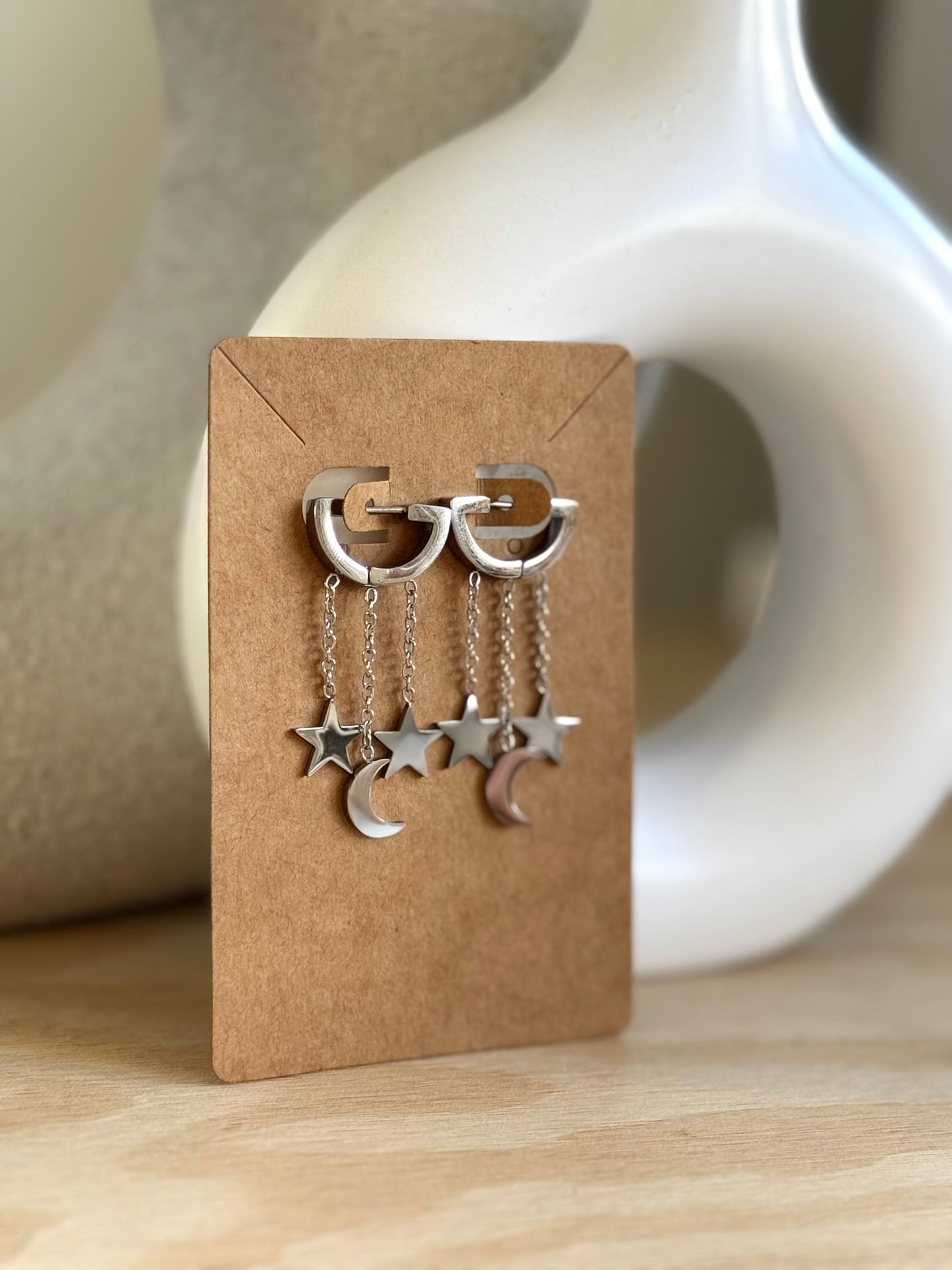 Galaxy earrings