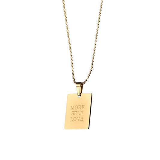 Message necklace