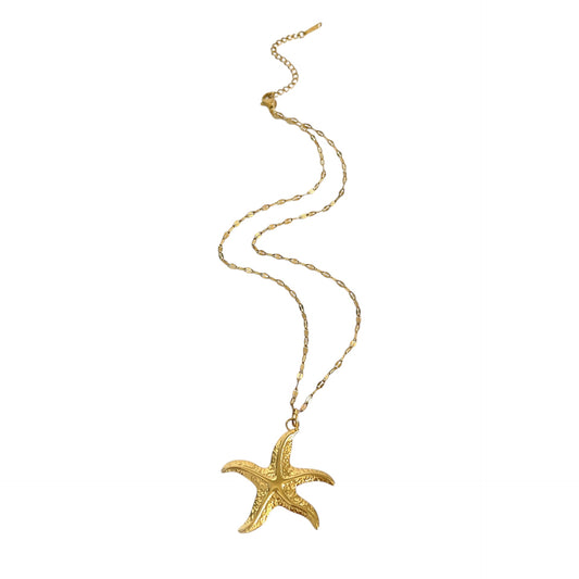 Marine star necklace