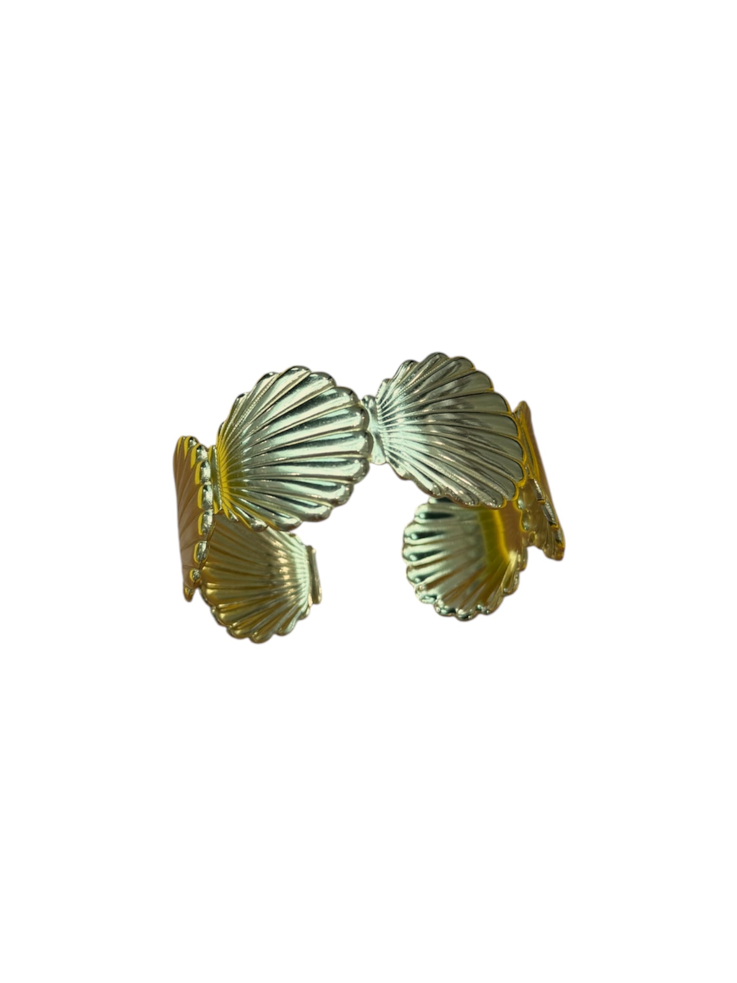 Shell cuff bracelet
