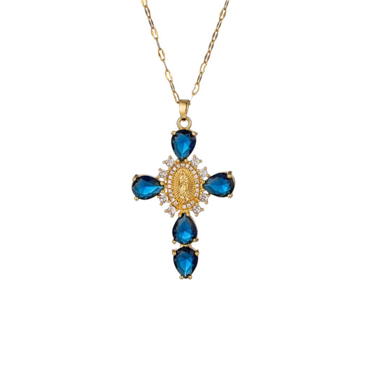 Nova cross necklace