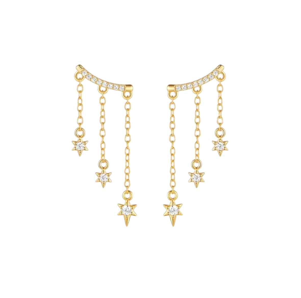 Cielo de estrellas earrings