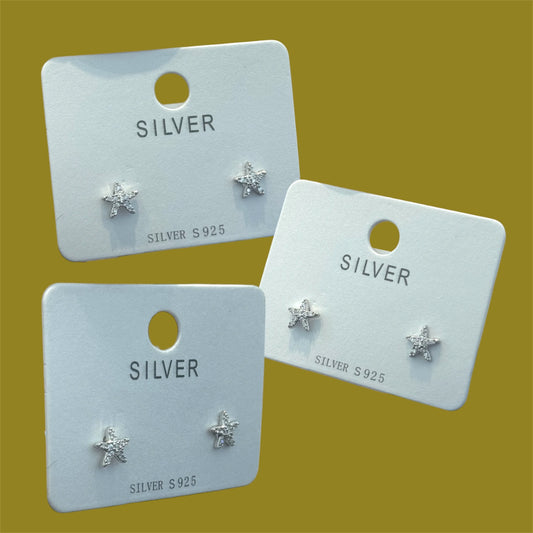 Mini sea star studs earrings