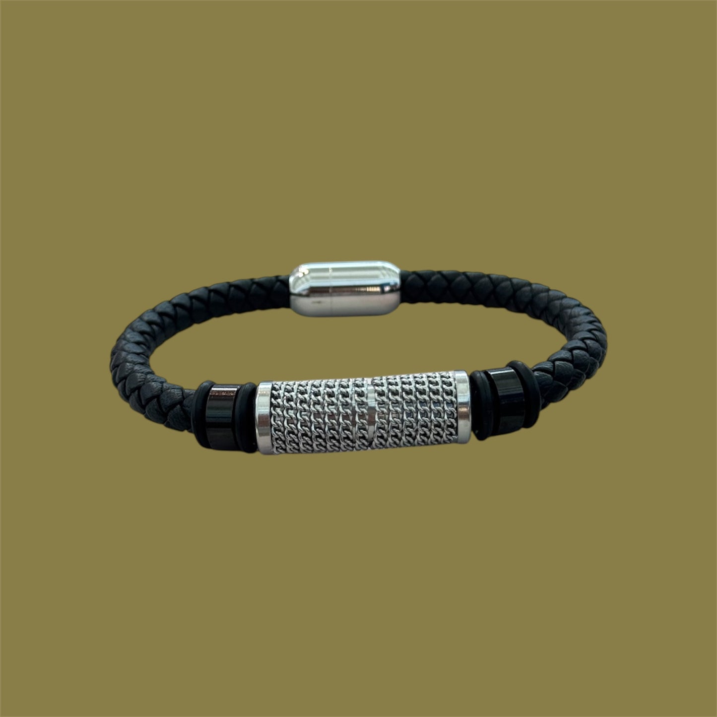 Silver chain necklace