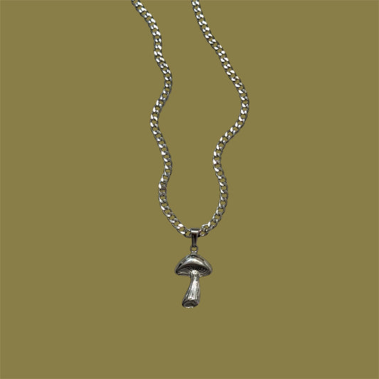 Mushroom necklace