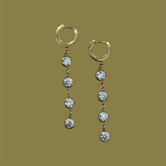 Glitter drops #2 earrings