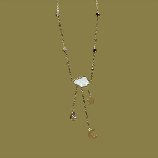 Spark cloud necklace