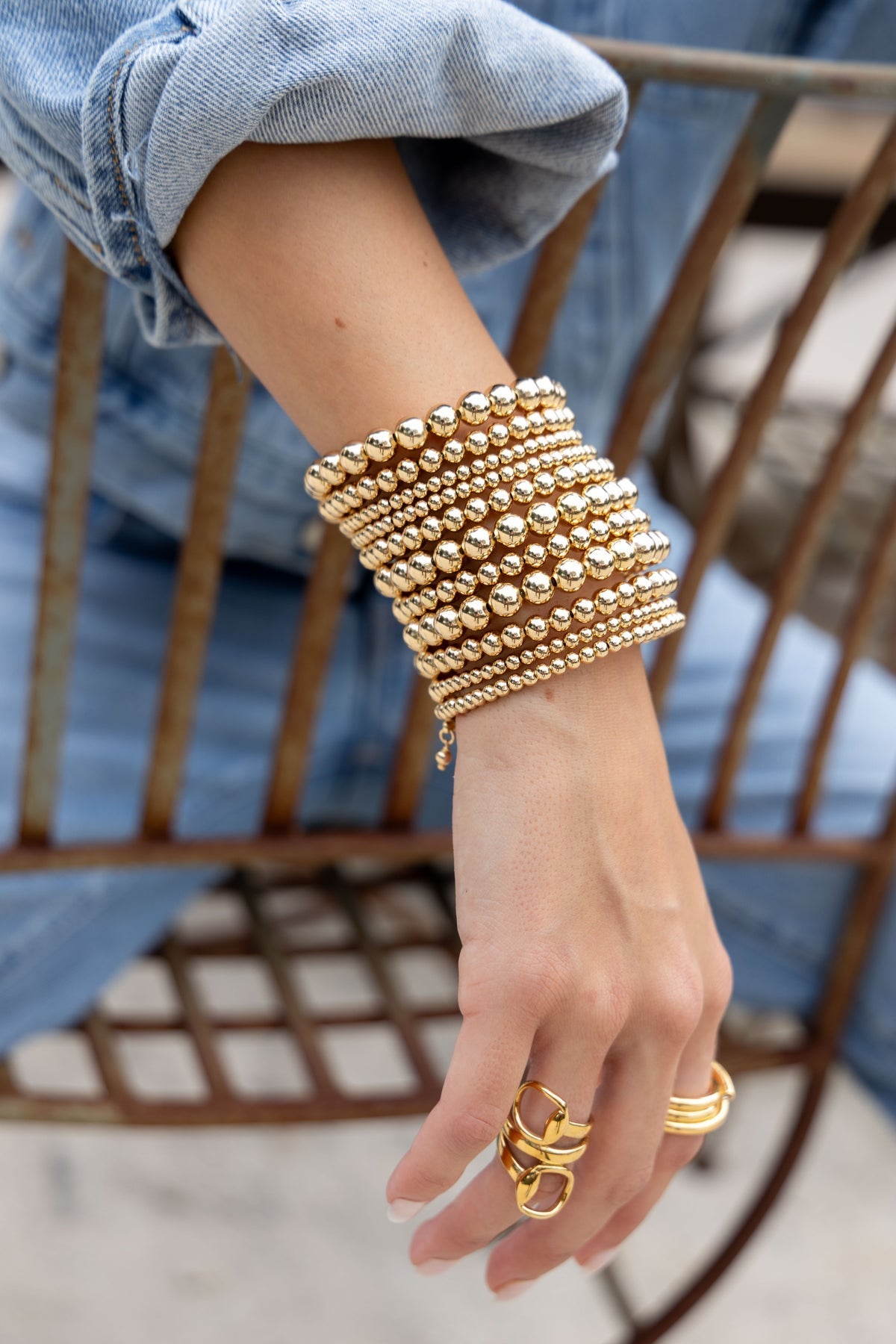 Wrap-around bracelets