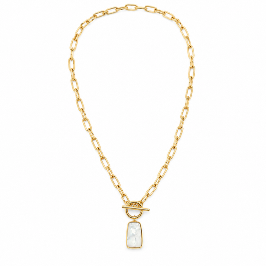 Mother stone necklace