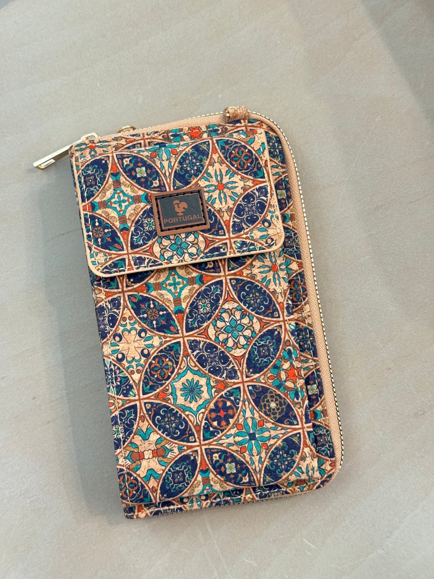 Crossbody wallets 100% corcho